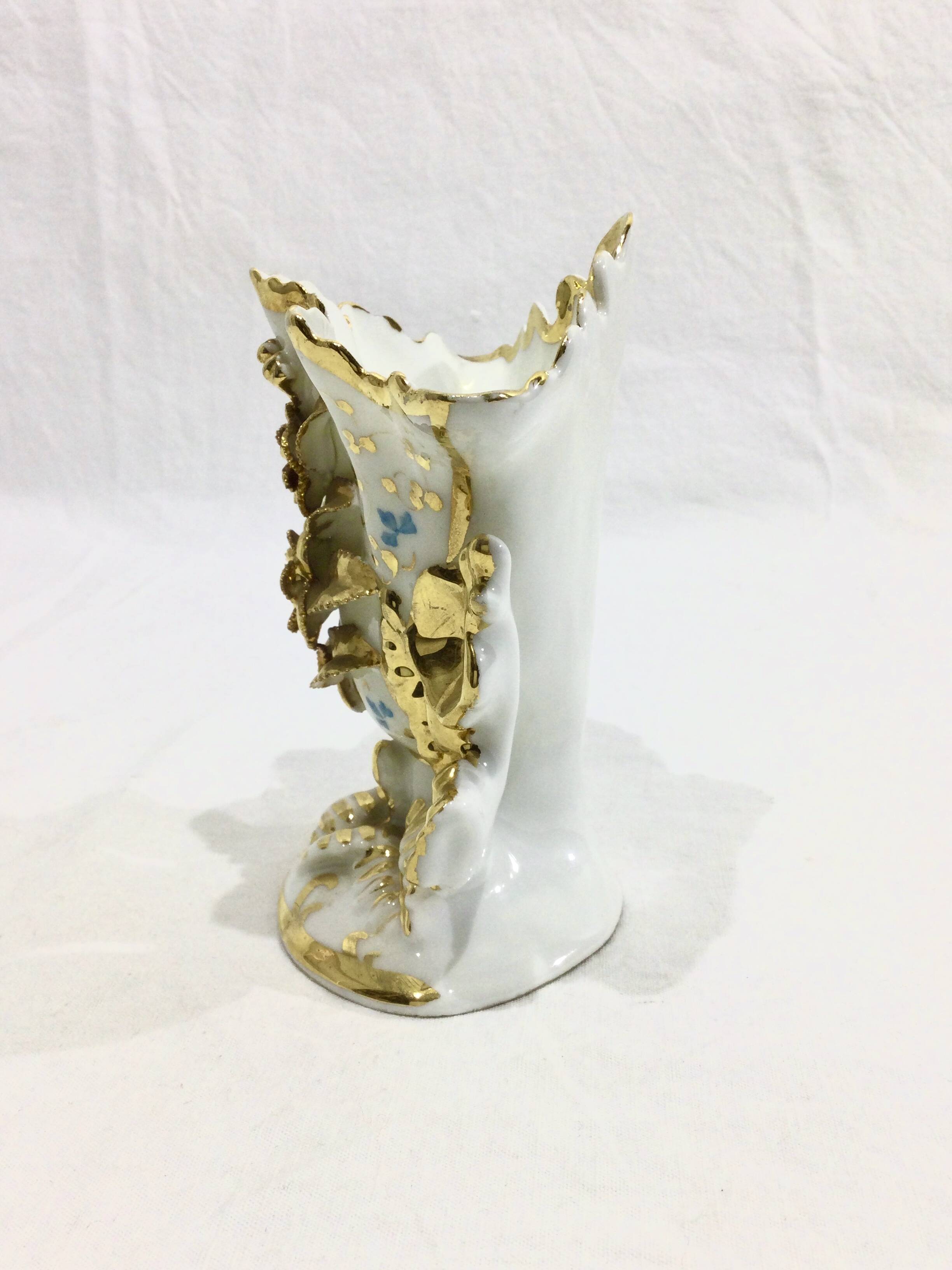 Porcelain Bridal Vase Old Paris 19th century