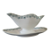 Saucière ancienne Terre de Fer – Porcelaine Opaque de Gien – décor vert géo