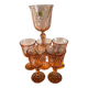 6 verres à eau Rosaline