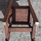 Lorraine chair. (Solid wood, 19th century)