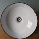 Industrial suspension in gray enamelled sheet, 60s