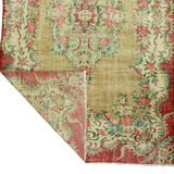 Anatolian handmade vintage rug 274 cm x 163 cm