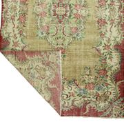Anatolian handmade vintage rug 274 cm x 163 cm