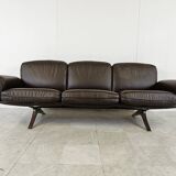 De sede DS31 sofa in brown leather, 1970s