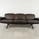 De sede DS31 sofa in brown leather, 1970s