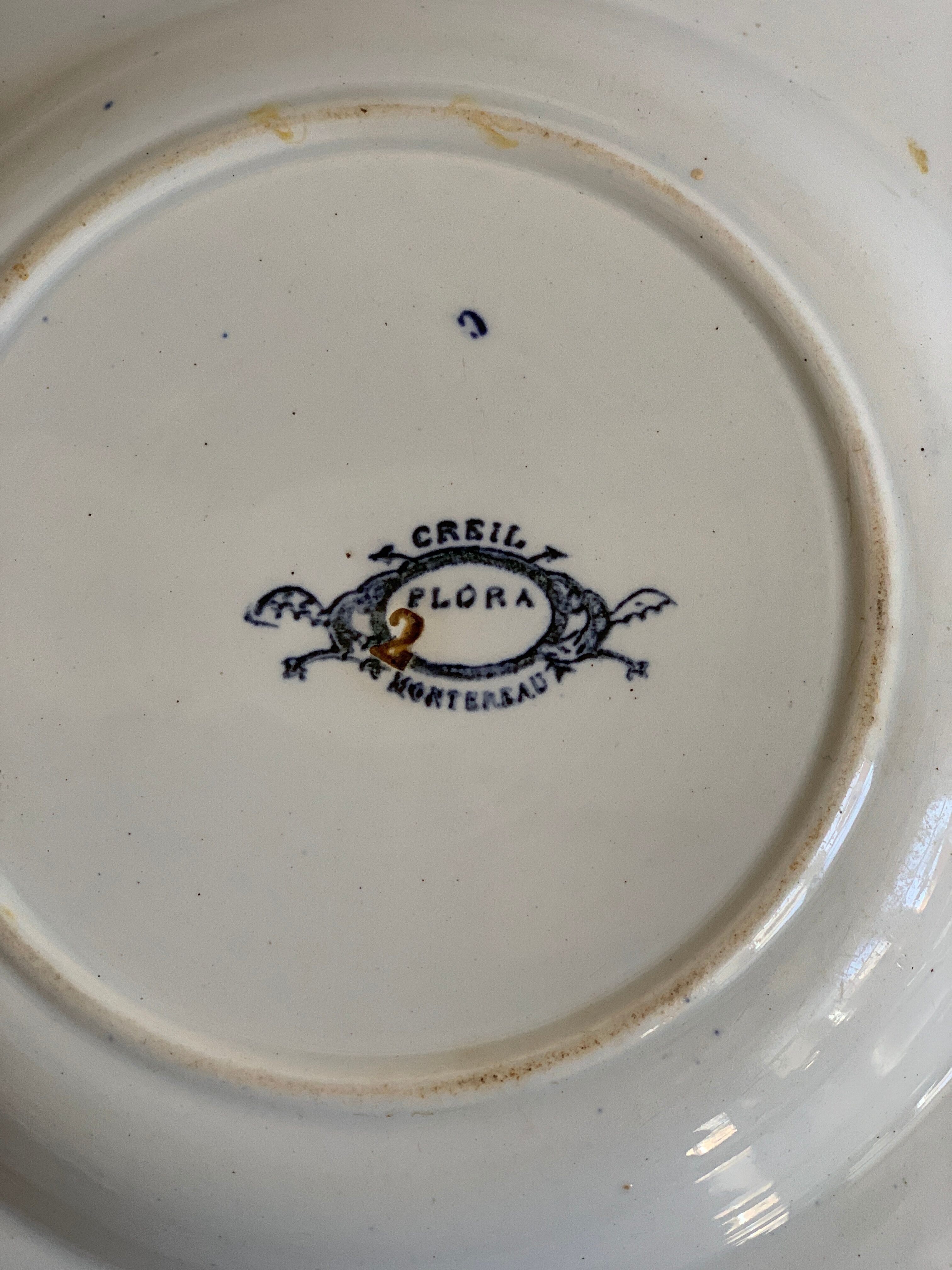 Terre de fer plates Creil Montereau