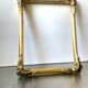 Antique gilded art nouveau  wooden frame 27 cm x 22 cm