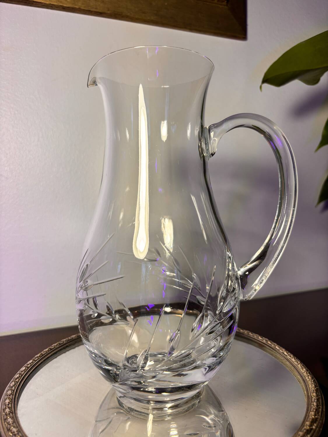 Crystal decanter from Arques