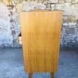 Vintage storage unit on compass legs by SAM Circa 50's/60's