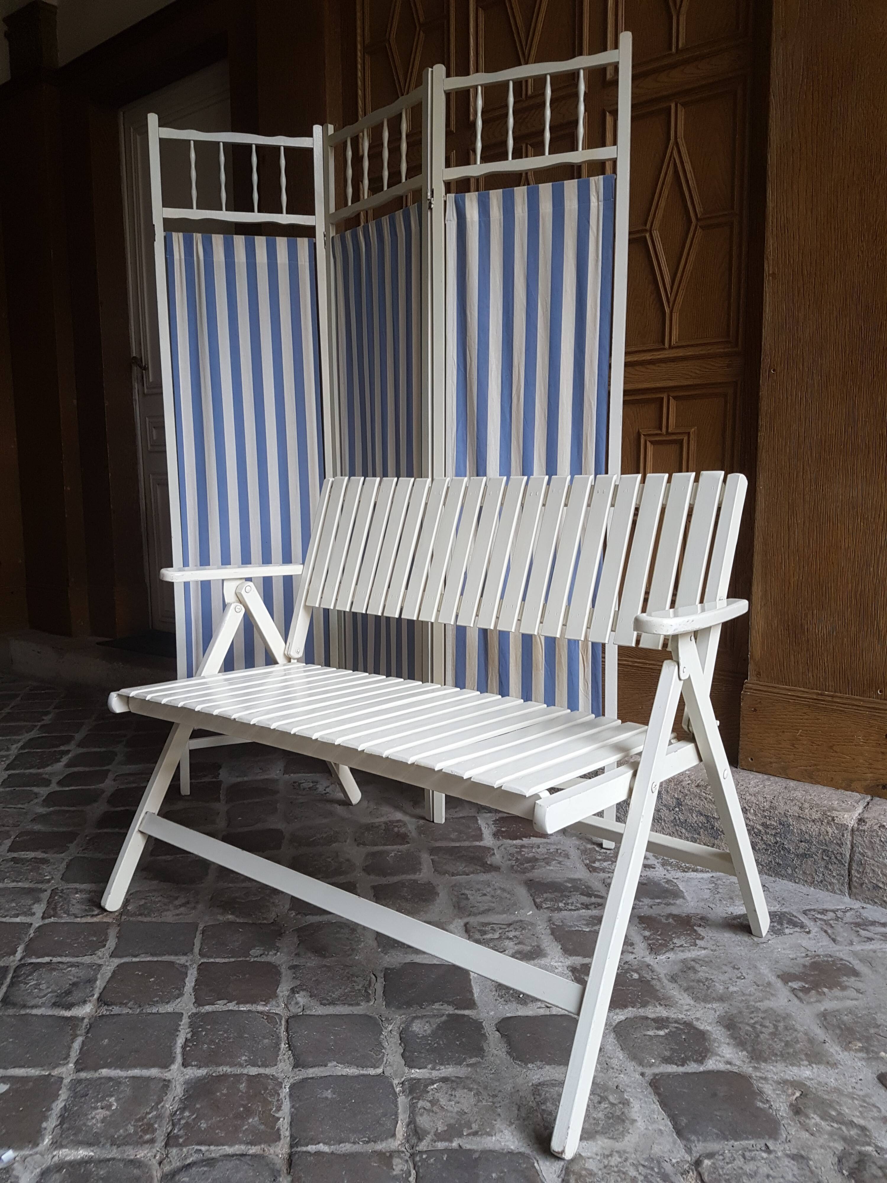 Banc pliable Youpy de R.Gleizes vintage
