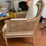 Bérengère bohemian cane armchair