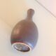 Soliflore vase in gray and blue ceramic by KHL vintage 60-70s