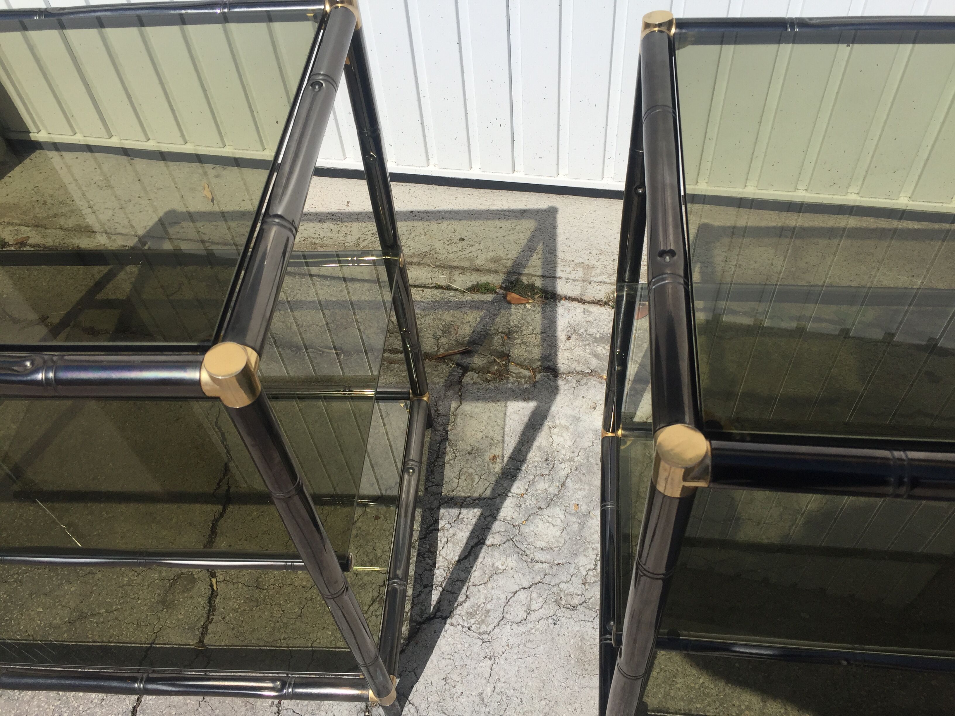 Pair of sofa tips