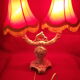 Pair of electrified Martres-Tolosane candle holders