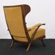 Karl Nothhelfer cherry wood wing lounge chair for Schörle & Gölz-1950s