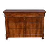 Walnut burl commode, Restoration period – early 19th century