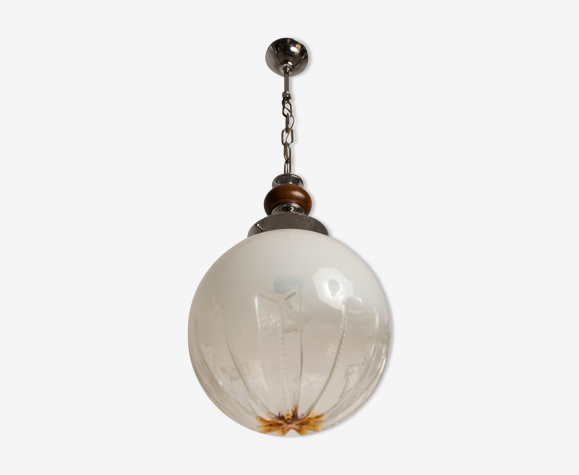 Globe verre murano edition mazzega design italien 1960