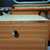 Side table, vintage bedside table