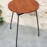 60s tripod end table