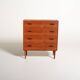 Teak Chest of Drawers, Scandinavia, 1960s