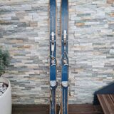 Paire de skis en bois vintage Ramy Alpa