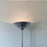 Art deco, machine age style, floor lamp, uplighter
