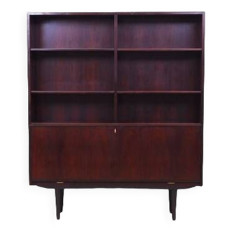 Rosewood bookcase, Danish design, 1970s, manufacturer: Omann Jun