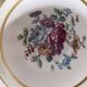 set of 5 Limoges tea/coffee cups, floral pattern