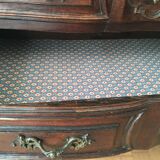 18th century Louis XV style crossbow chest of drawers