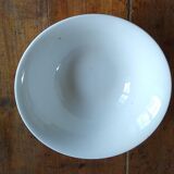 White porcelain salad bowl dish