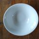 White porcelain salad bowl dish