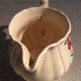 Pitcher Sarreguemines model Amazonas hand painted