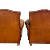 Paire de Fauteuils Club