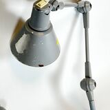 Mid-Century AURE set of two rare wall lamps in metal. Italy 1960s