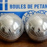 2 boules de pétanque française marque Etoile