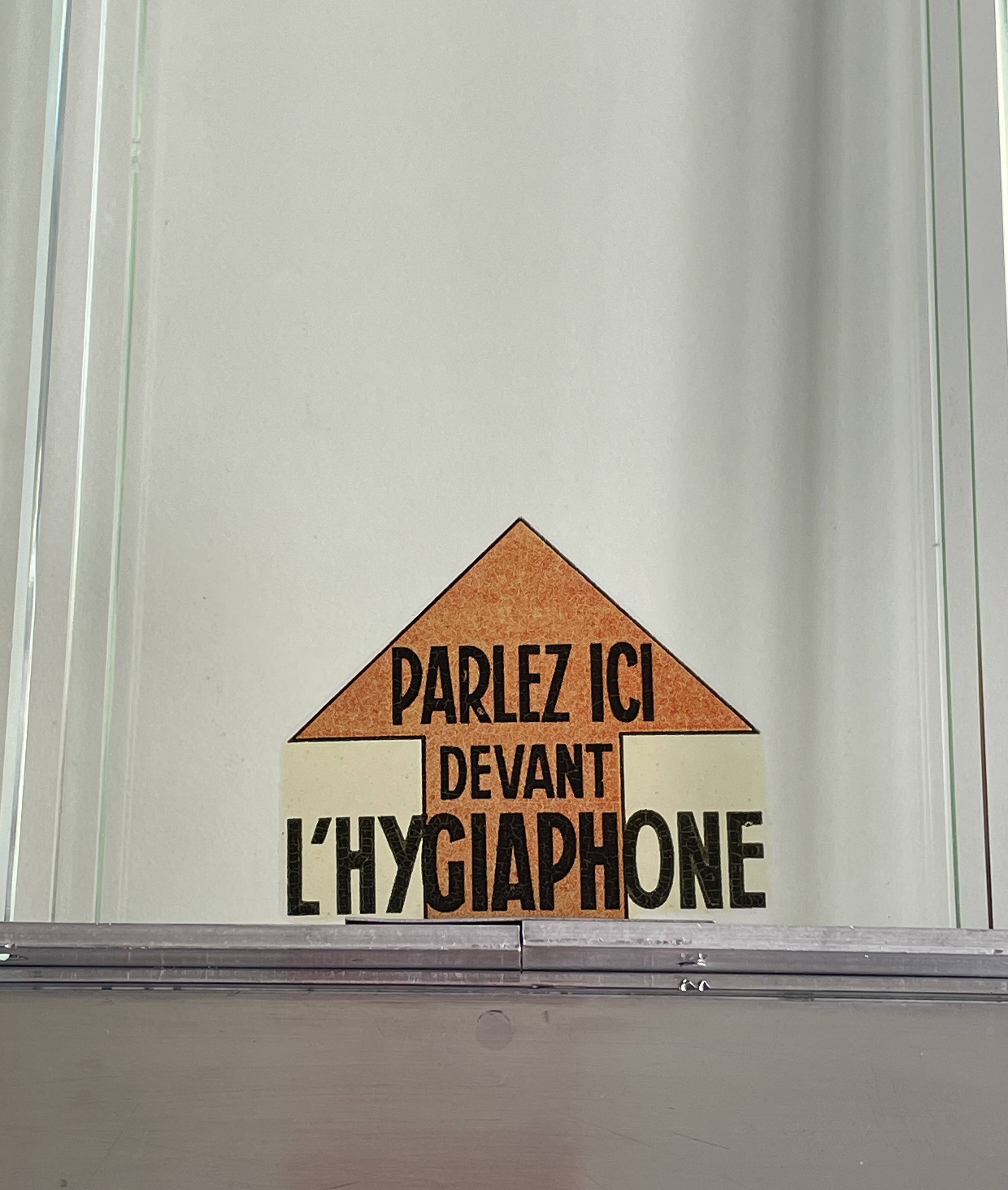 counter hygiaphone 1970