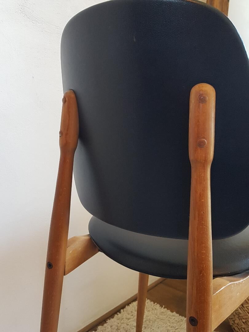 Pair of Baumann chairs model Pegasus circa 1960