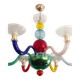 Murano glass chandelier after Gio Ponti, 1970s