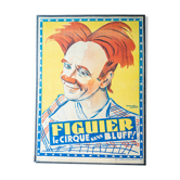 Clown poster circus Figer
