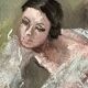 Pastel by Yvette Chauviré, the greatest French prima ballerina of the 20th century