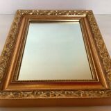 Gilded wooden beaded mirror