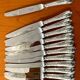 Christofle marly 12 marly knives 19.5 cm superb condition