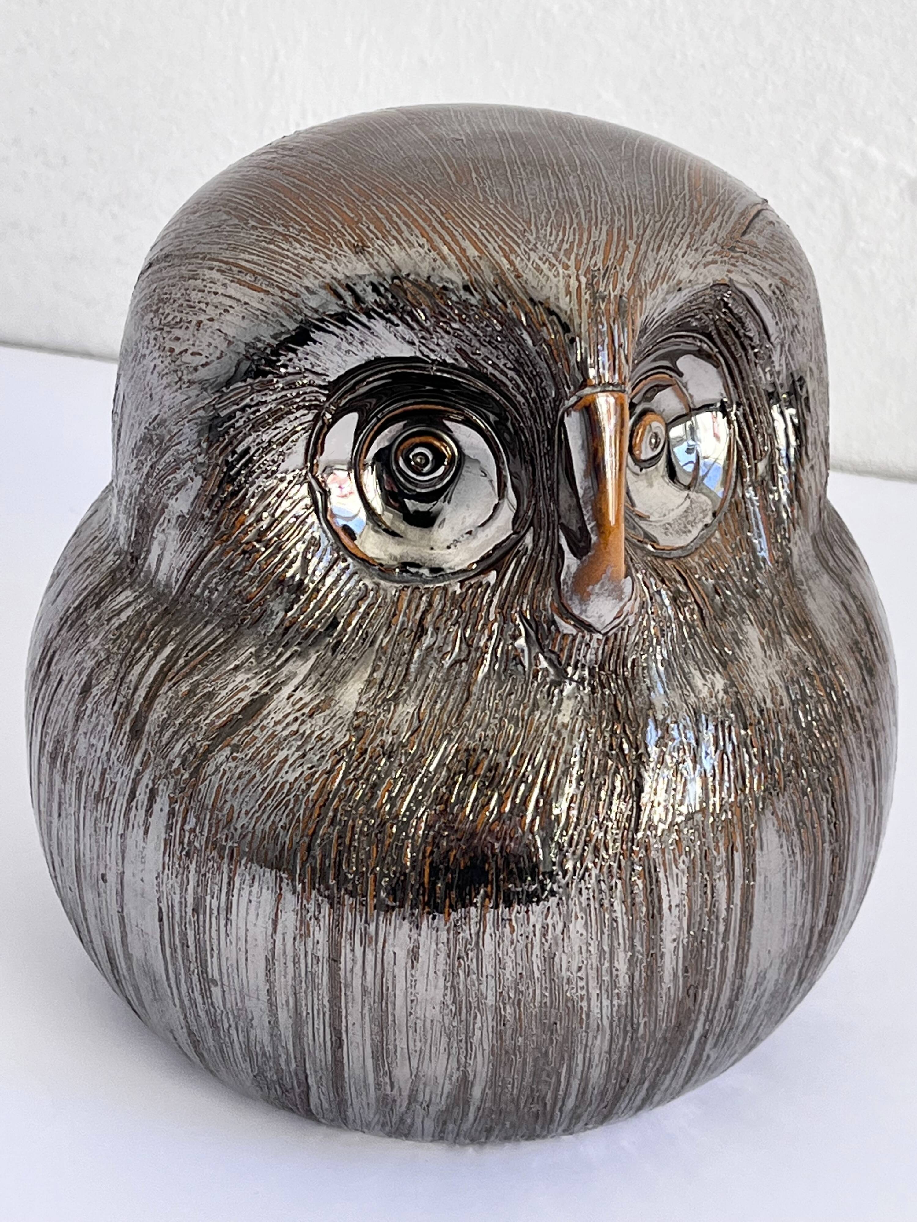 Aldo Londi Ceramic Large Owl