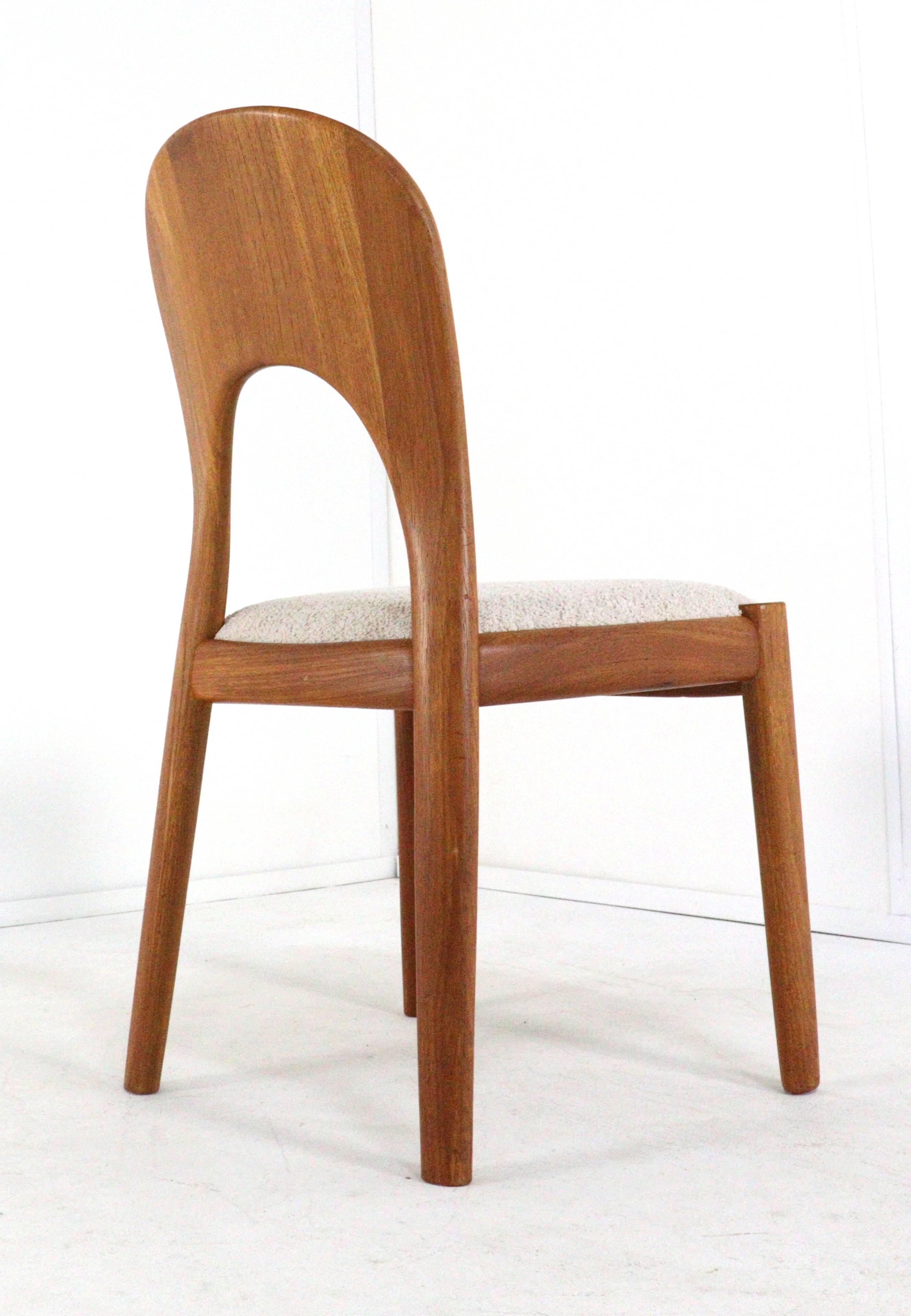 Set of 4 Koefoed Morten chairs 'Vinderup' - danish design teak