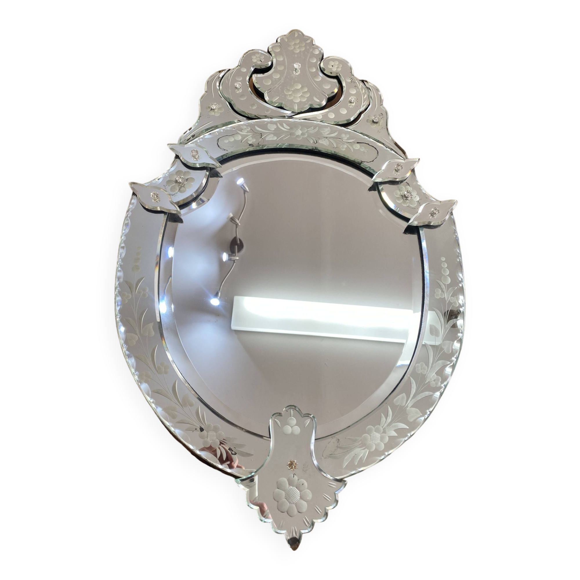 Venice mirror, 1950s, very good condition.