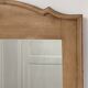 Mirror weathered wood ice beveled vintage 76 cm x 96 cm