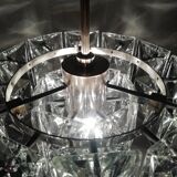 Kinkeldey glass ceiling lamp. 1970s