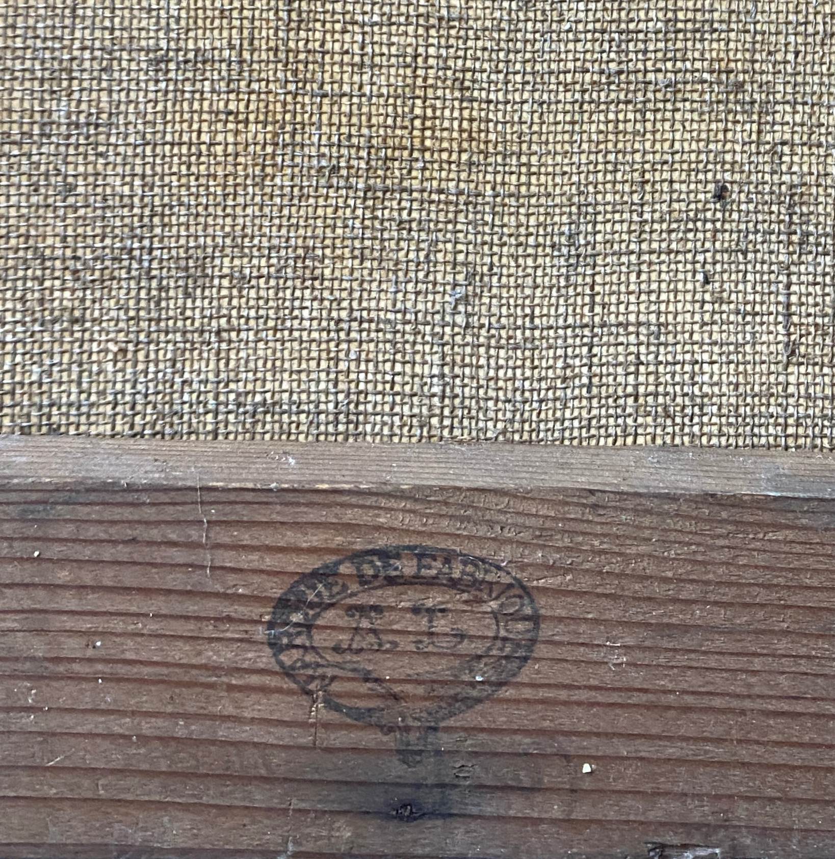 HST painting "The Bridge animated" by Gaetan Montagney