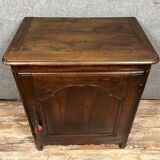 Rustic jam maker cabinet louis XV in walnut