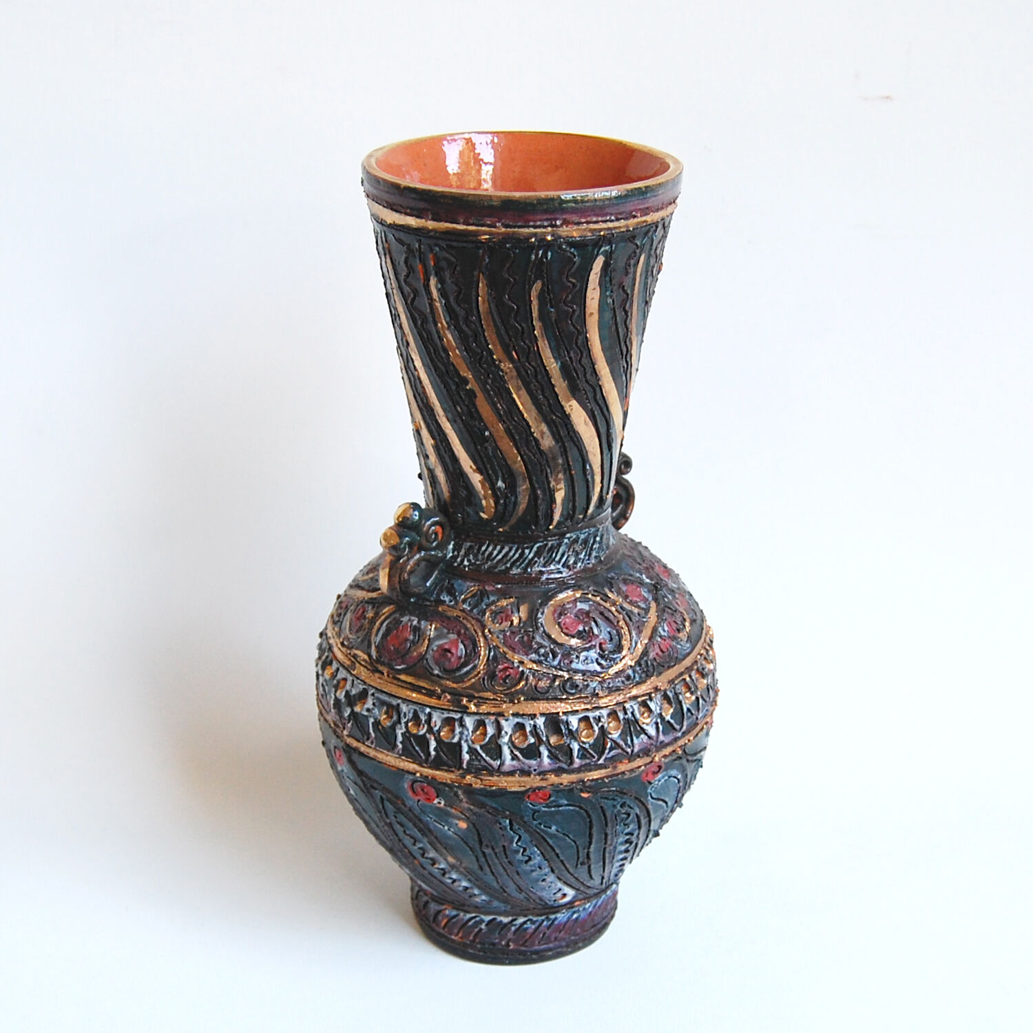 Ceramic vase - Maidy of Nimy - Belgium - 1950s